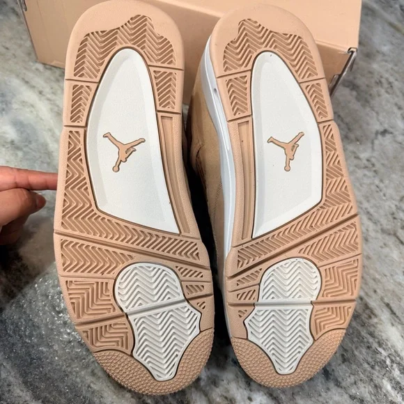 Nike Jordan 4 Retro Cozy Girl New W11 M9.5 - Picture 3 of 13